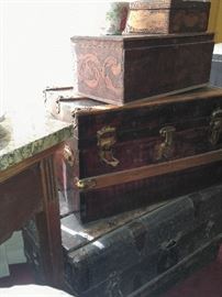 vintage Pyro-Art boxes