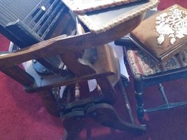 antique high chair