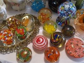 glass paperweights