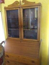 vintage secretary bookcase