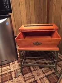 great storage end table