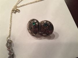 George Jensen sterling earrings