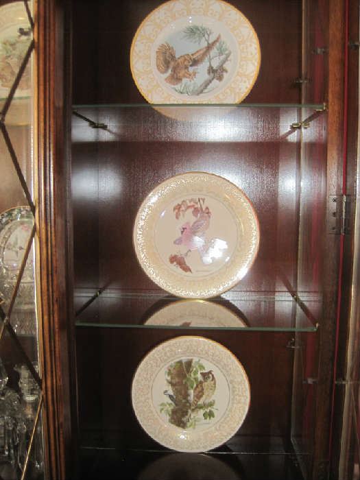 Part of the Boehm  bird collectors plates- 