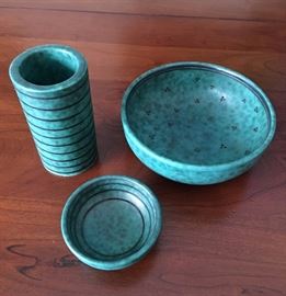 Mid century Swedish pottery