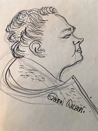 Famous cartoonist Graham Wilson. 