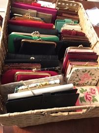 Selection of vintage wallets -- all unused.