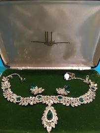 Gorgeous Hobe necklace and earrings in original box with tags!