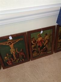 Several pictures of Christ