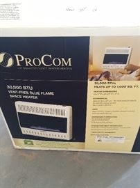Never used ProCom space heater