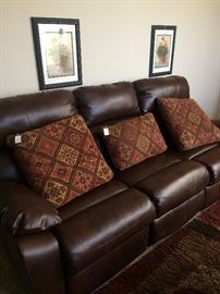 One of three sofas