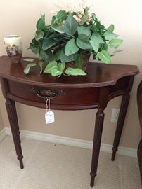 Small table perfect for an entry or hall