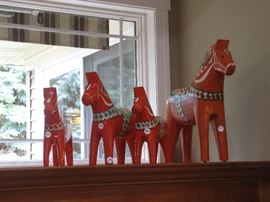 Swedish Dala Horses