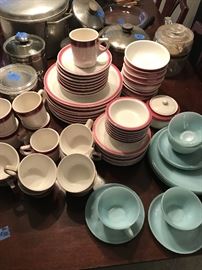 Vintage Buffalo China diner set