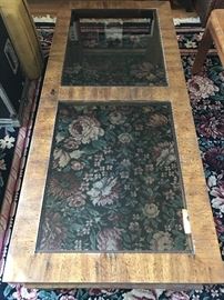 Heavy solid oak table