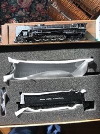 Like new New York Central H/O scale train engine and coal car