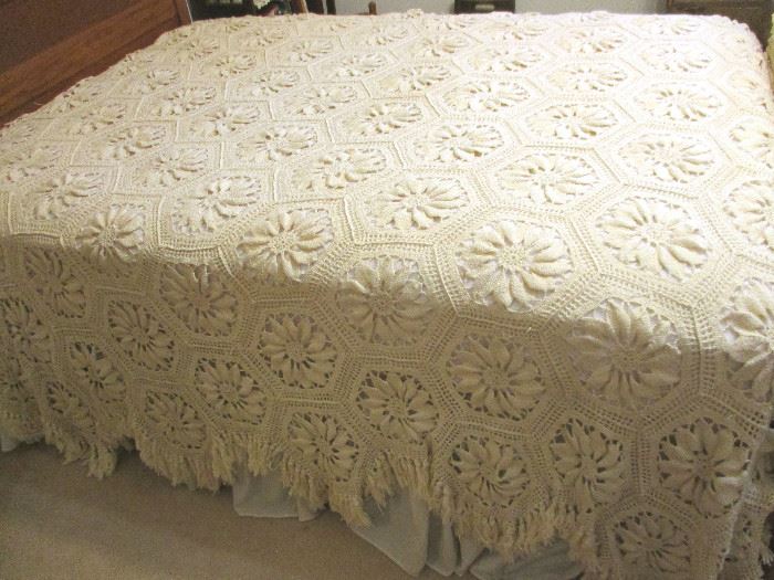 Beautiful handmade bedspreads