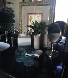 Art Prints, Asst Bathroom Decor, Towels, etc. 