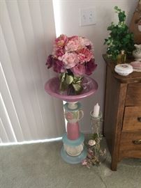 Stacked Wash basin / birdbath