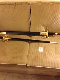 Reproduction pair of swords!