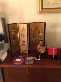 Table top folding screens of various types!