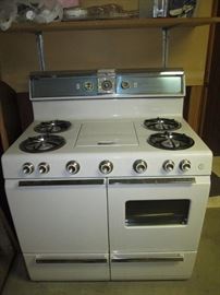 Basement--RCA Estate gas stove
