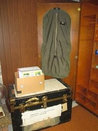 Basement--Trunk, Records, Navy suit cover