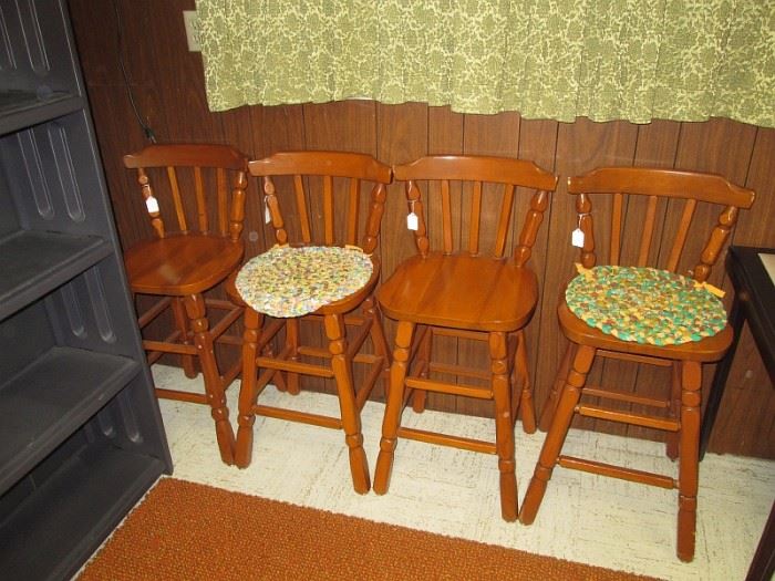 Basement--4 counter chairs