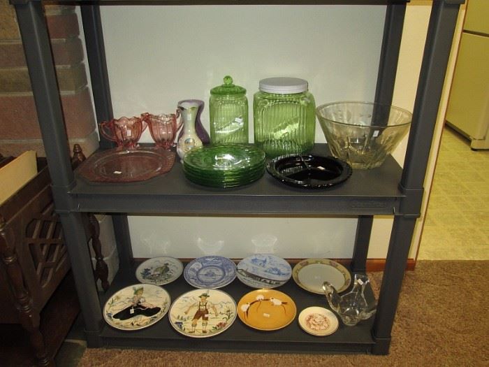 Dining Room--Glassware, plates