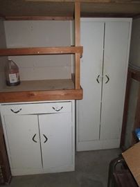Basement--2 metal cabinets

