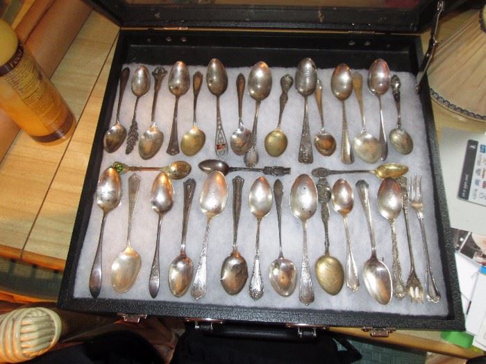 kiving Room---Silver spoons