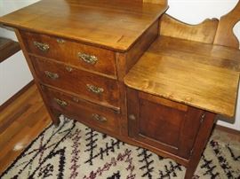 Antique Wash Stand/Mirrored Dresser