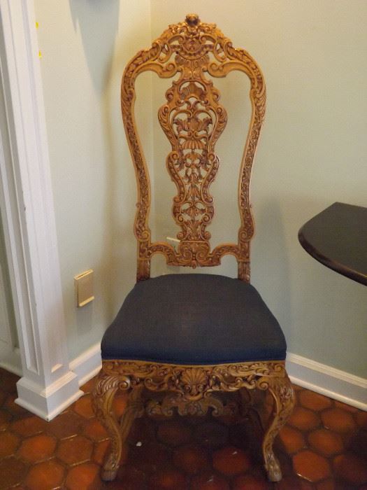 Russian Carved Chair