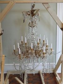 Baccarat 30 Light Crystal Chandelier