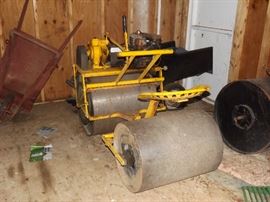 Brutus Roller Paver for Clay Court