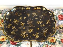 Paper Mache Tray & Stand