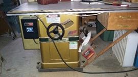Powermatic table saw.