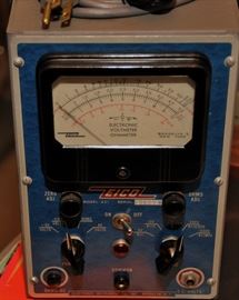 EICO ELECTRONIC VOLTMETER OHMMETER 555
