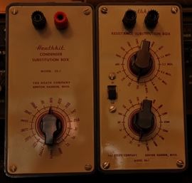 HEATHKIT CONDENSER & RESISTANCE SUBSTITUTION BOX