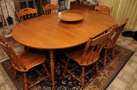 SOLID MAPLE DINING SET