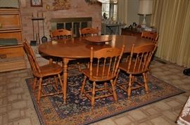 SOLID MAPLE DINING SET