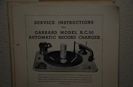 1955 GARRARD CROWN R.C.90