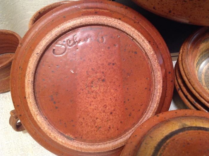 Art pottery signed Schwab