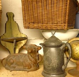 Old Candy Mold , Old Stein , Etc
