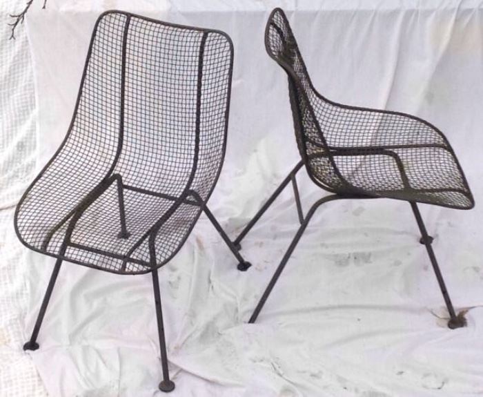 Mid -Century Woodard Chairs "Sculptura"