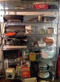 Shelves and shelves of household items