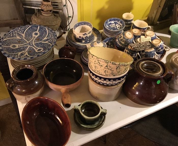 Unique pottery and misc