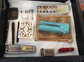 Sterling, Taj Mahal, Tiffany, Parker, Swiss army, etc