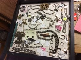 Vintage & antique mostly Sterling jewelry