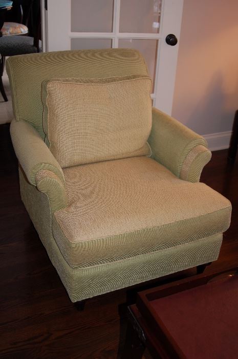 Matching chair - Light green/ivory by Baker