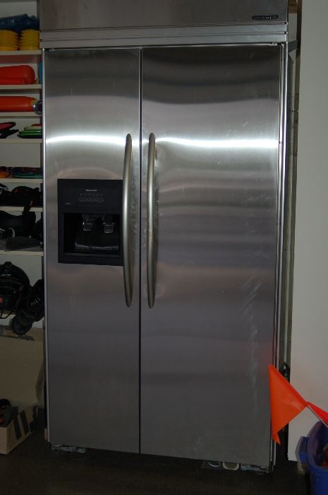 KitchenAid stainless steel refrigerator 42-1/2" wide x 84" tall